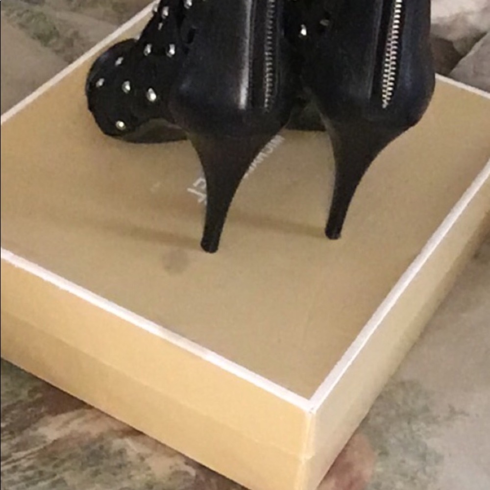 Studded Strapped Booties - image 5